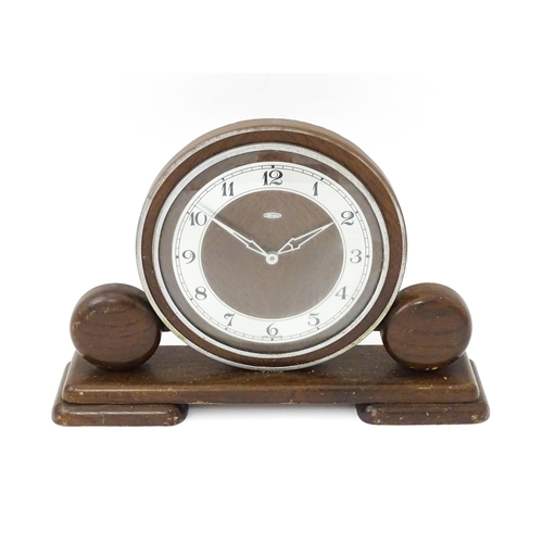 1459 - An Art Deco  Metamec Dereham mantle clock. Approx. 8