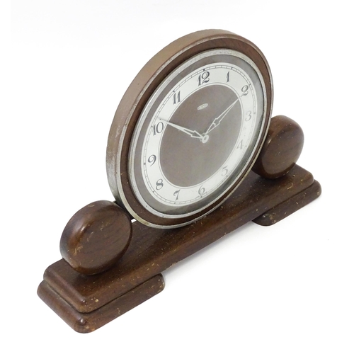 1459 - An Art Deco  Metamec Dereham mantle clock. Approx. 8