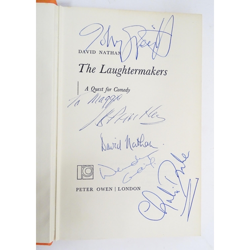 2098 - Books: Four assorted books comprising The Laughtermakers A Quest for Comedy, by David Nathan, 1971, ... 