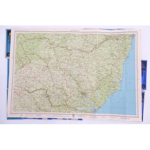 2117 - A quantity of assorted 20thC Bartholomew road maps to include Cambridge, Dorset, New Forest, Sussex,... 