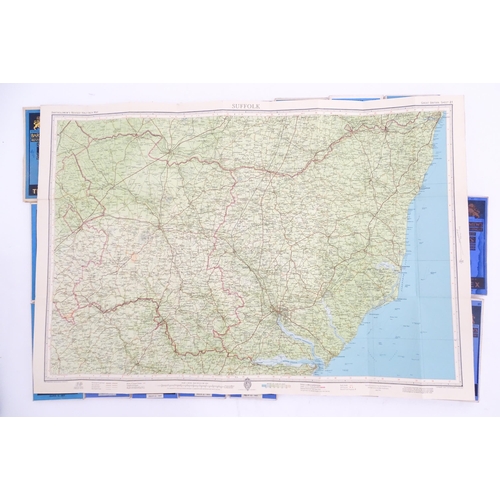 2117 - A quantity of assorted 20thC Bartholomew road maps to include Cambridge, Dorset, New Forest, Sussex,... 