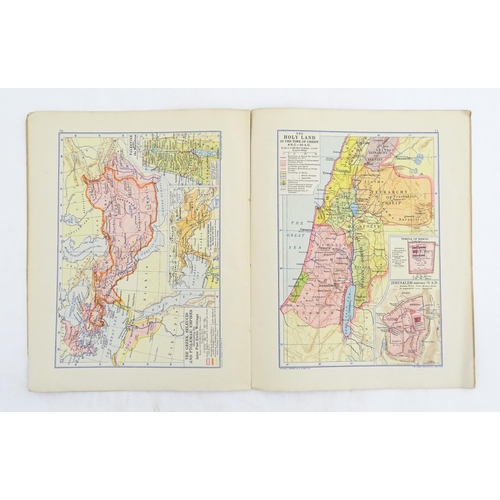 2121 - Maps: Philips' New Scripture Atlas, to include maps and plans illustrating the historical geography ... 