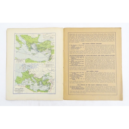 2121 - Maps: Philips' New Scripture Atlas, to include maps and plans illustrating the historical geography ... 