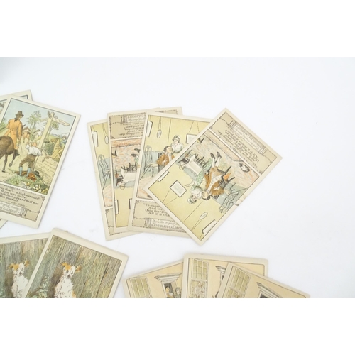 2131 - A quantity of 20thC Randolph Caldecott picture postcards illustrating various children's stories and... 