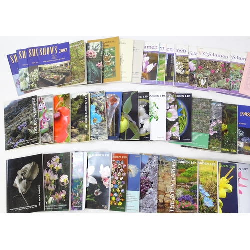 2057 - Books / Periodicals - Botany interest: A quantity of The Rock Garden Quarterly to include issues fro... 