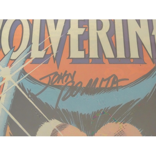 2137 - Marvel Comics : Wolverine Limited Series #1, September 1982. Signed with autograph signatures by Sta... 