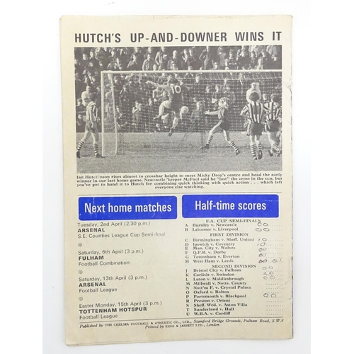 2138 - A quantity of assorted 20thC football programmes to include England v Holland 1970, Chelsea v Real M... 