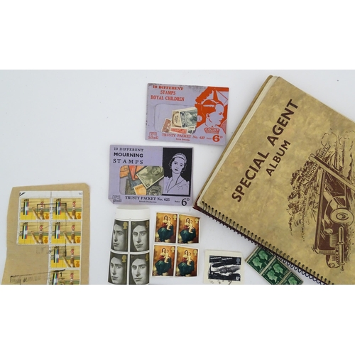 2148 - Stamps: A quantity of assorted Victorian and later postage stamps and commemorative stamps Great Bri... 