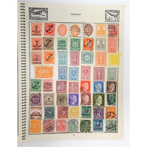 2148 - Stamps: A quantity of assorted Victorian and later postage stamps and commemorative stamps Great Bri... 