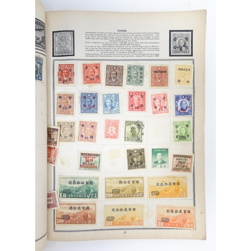 2148 - Stamps: A quantity of assorted Victorian and later postage stamps and commemorative stamps Great Bri... 