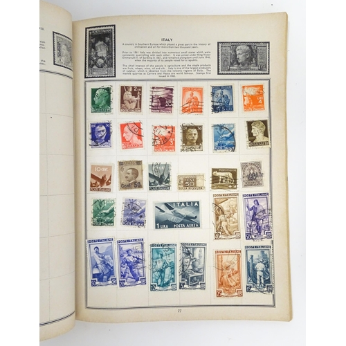 2148 - Stamps: A quantity of assorted Victorian and later postage stamps and commemorative stamps Great Bri... 