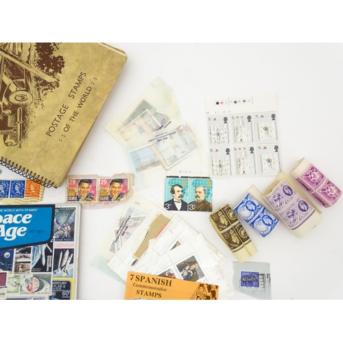 2148 - Stamps: A quantity of assorted Victorian and later postage stamps and commemorative stamps Great Bri... 