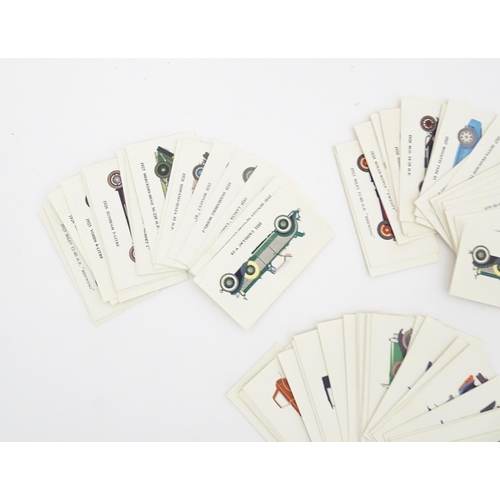 2150 - A quantity of Players & Sons cigarette cards from the Cycling series, framed. Together with a quanti... 