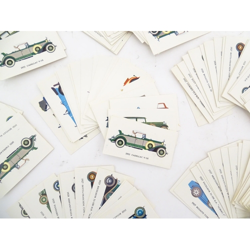 2150 - A quantity of Players & Sons cigarette cards from the Cycling series, framed. Together with a quanti... 