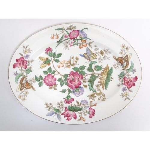 170A - A quantity of Wedgwood dinner wares in the Charnwood pattern to include plates, twin handles soup bo... 