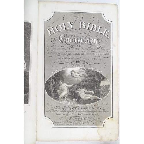 1998 - Books: Three bibles comprising A Complete Concordance to the Holy Scriptures of the Old and New Test... 