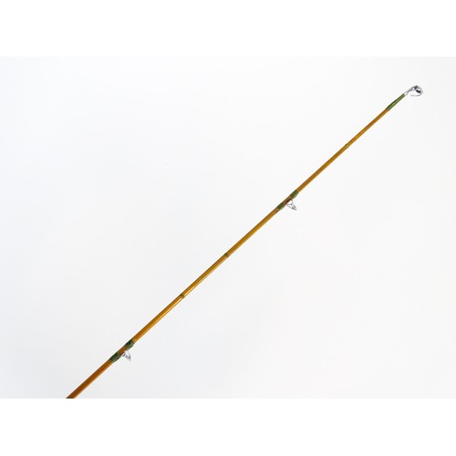 1127 - Fishing : a Hardy Bros of Alnwick 'Neocane Dipper' two-piece split cane fly rod, serial number NE476... 