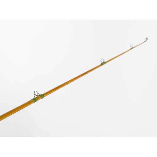 1127 - Fishing : a Hardy Bros of Alnwick 'Neocane Dipper' two-piece split cane fly rod, serial number NE476... 