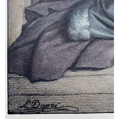 1956 - Louis Dupre (1789-1837), Original lithograph hand coloured with watercolour, Titled Ismael, Bey et M... 