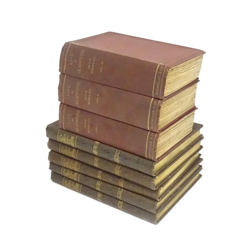 1990 - Books: The Life of William Ewart Gladstone by John Morley, Volumes 1-3. Published by Macmillan & Co.... 