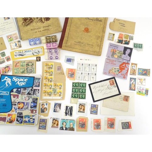 2148 - Stamps: A quantity of assorted Victorian and later postage stamps and commemorative stamps Great Bri... 