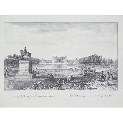 956 - Stowe Gardens, Buckinghamshire: A quantity of prints after Jacques Rigaud and Bernard Baron to inclu... 