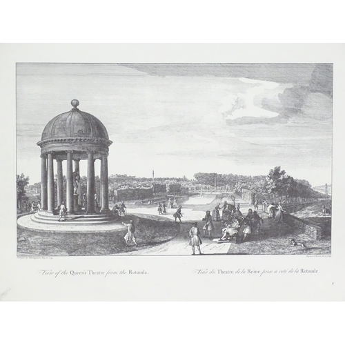 956 - Stowe Gardens, Buckinghamshire: A quantity of prints after Jacques Rigaud and Bernard Baron to inclu... 