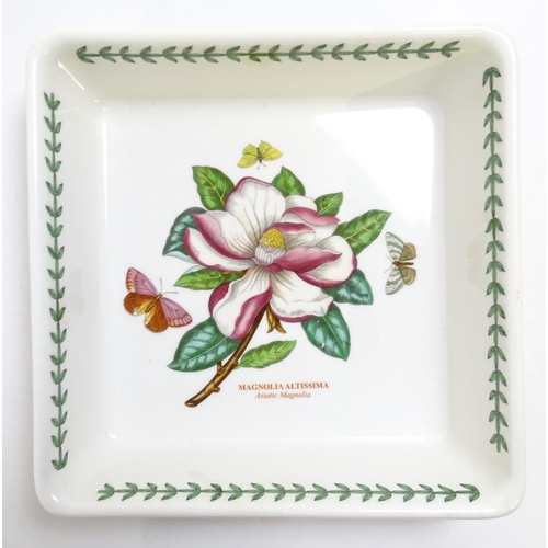 145 - A quantity of Portmeirion dinner wares to include plates, serving dishes, bowls, butter dish and cov... 