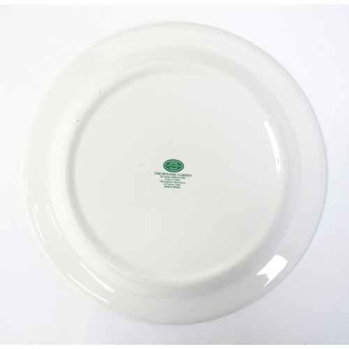 145 - A quantity of Portmeirion dinner wares to include plates, serving dishes, bowls, butter dish and cov... 