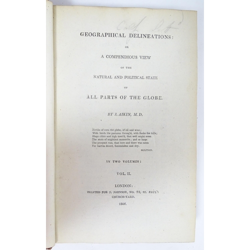 920 - Books: Geographical Delineations, or A Compendious View of the Natural and Political State of all Pa... 