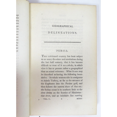 920 - Books: Geographical Delineations, or A Compendious View of the Natural and Political State of all Pa... 