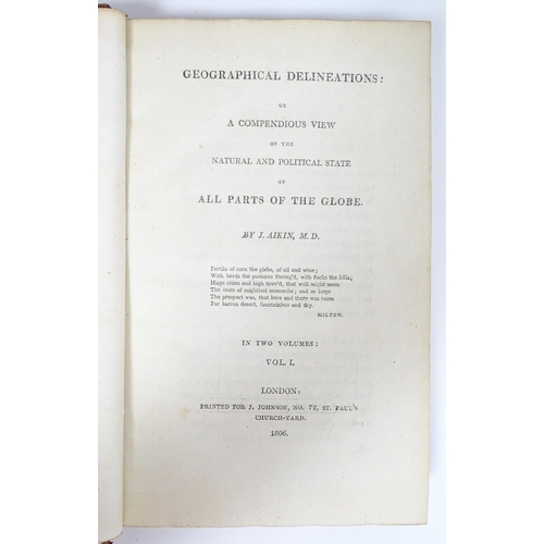 920 - Books: Geographical Delineations, or A Compendious View of the Natural and Political State of all Pa... 