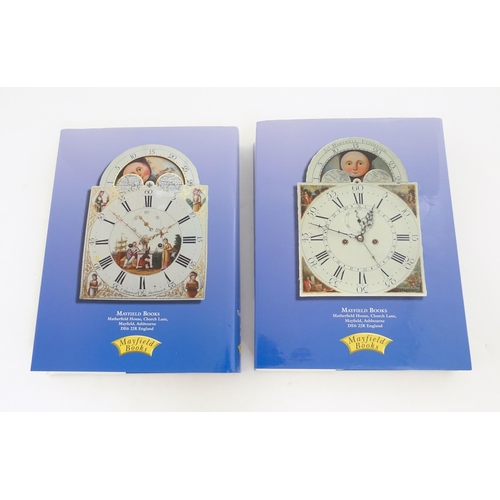 929 - Clock / Horology Interest Books: The Longcase Clock Reference Book, Volumes 1 & 2, by John Robey, se... 