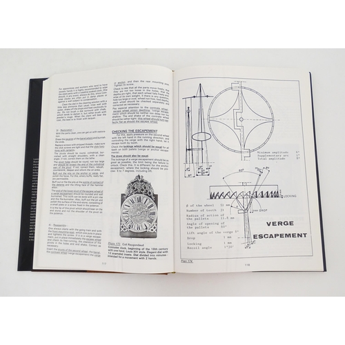 935 - Clock / Horology Interest Book: Comtoise Clocks - The Morbier, The Morez, by Francis Maitzner & Jean... 