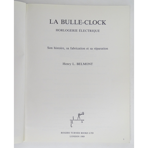 943 - Clock / Horology Interest Books: A quantity of reference books and publications on the subject of el... 