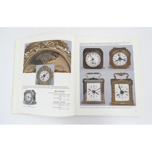 948 - Clock / Horology Interest Book: Lenzkircher Uhren Aus der Geschichte einer bemerkenswerten Uhrmacher... 