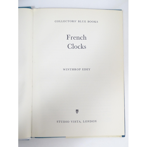 949 - Clock / Horology Interest Books: A quantity of reference books on the subject of clocks comprising C... 