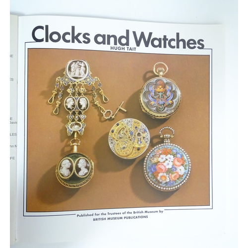 950 - Clock / Horology Interest Books: A quantity of reference books on the subject of clocks and watches ... 