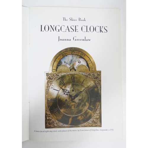 952 - Clock / Horology Interest Books: A quantity of assorted reference books on the subject of clocks to ... 