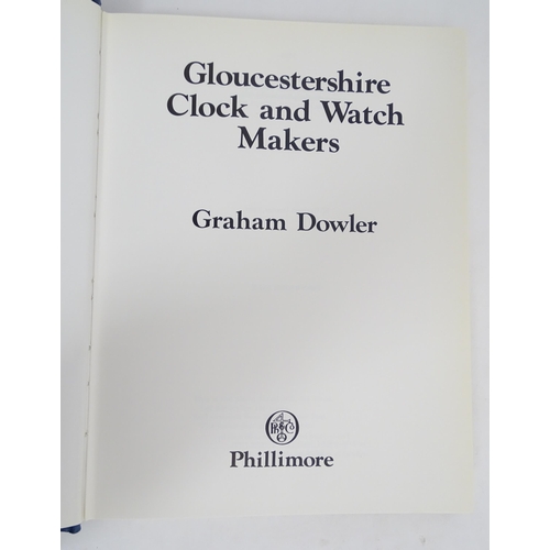 953 - Clock / Horology Interest Books: Four reference books on the subject of clock and watch makers compr... 