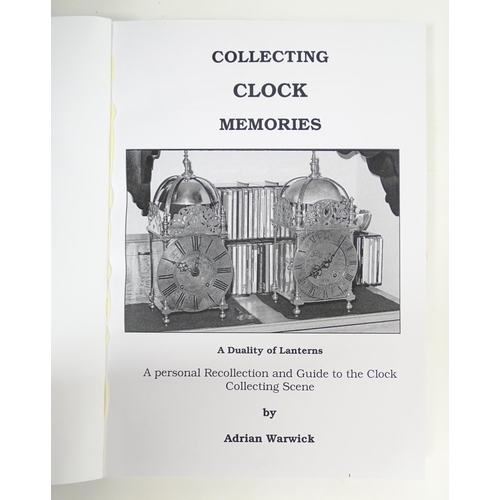 954 - Clock / Horology Interest Books: A quantity of assorted books comprising The Country Life Internatio... 