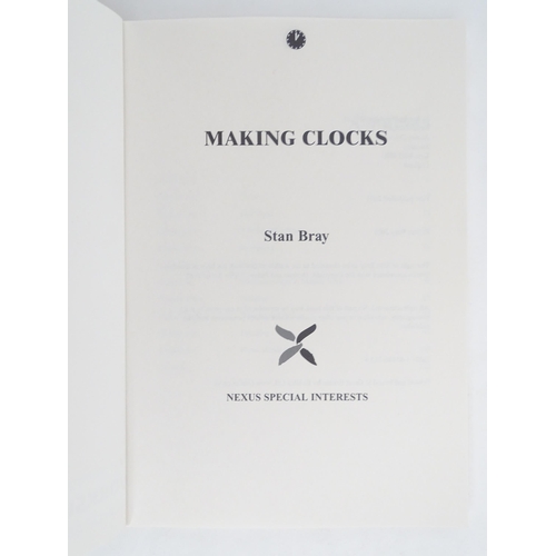 955 - Clock / Horology Interest Books: A quantity of assorted reference books on the subject of clock rest... 