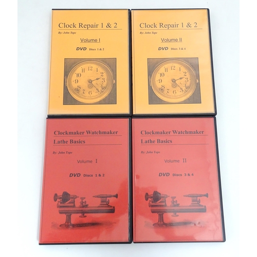 955 - Clock / Horology Interest Books: A quantity of assorted reference books on the subject of clock rest... 