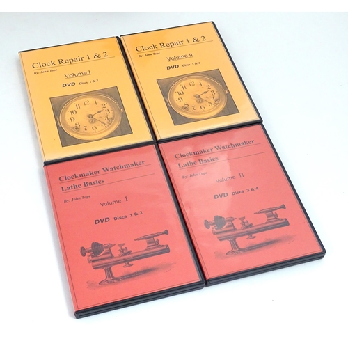 955 - Clock / Horology Interest Books: A quantity of assorted reference books on the subject of clock rest... 