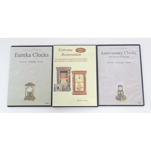 955 - Clock / Horology Interest Books: A quantity of assorted reference books on the subject of clock rest... 