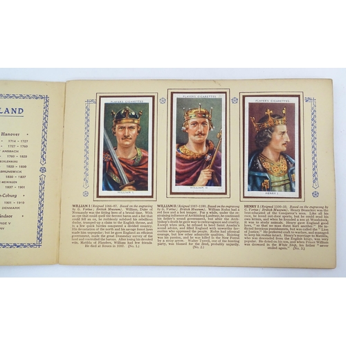 964 - A quantity of tea and cigarette cards within three albums, examples from various series including Jo... 