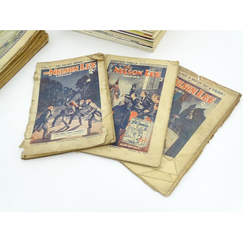 971 - A quantity of 20thC children's magazines and comics, titles to include The Nelson Lee Library (1932)... 