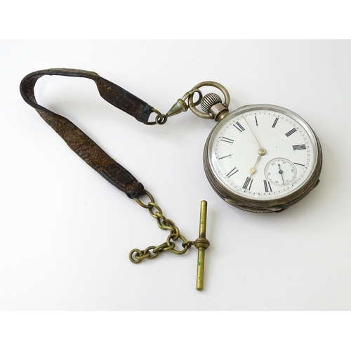 766 - Three various 19thC silver pocket watch to include a pair cased example hallmarked London 1825, make... 