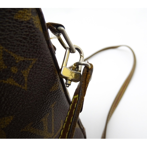 1400 - Vintage fashion / clothing: A Louis Vuitton Spontini leather handbag with classic brown monogram. Da... 