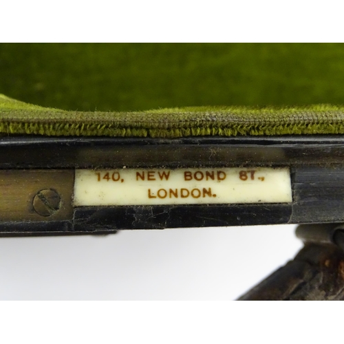 1372 - Musical Instrument: A late 19thC violin bearing label for W. E. Hill & Sons, Wardour Street London, ... 